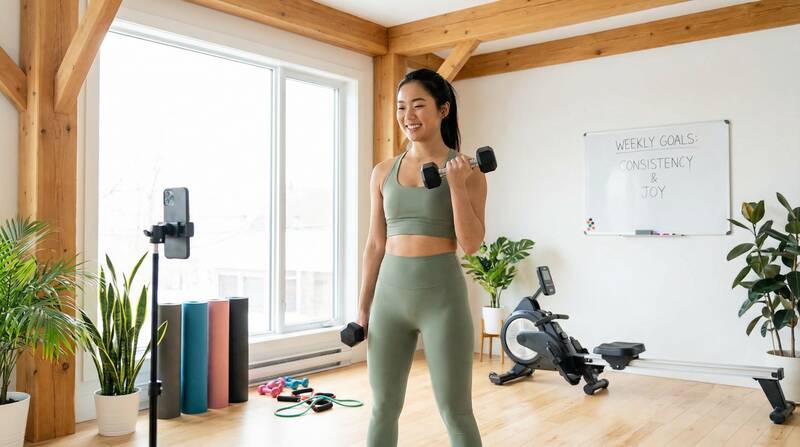 黄色仓库健身视频